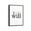 I can & I will Wall Art