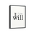 I can & I will Wall Art