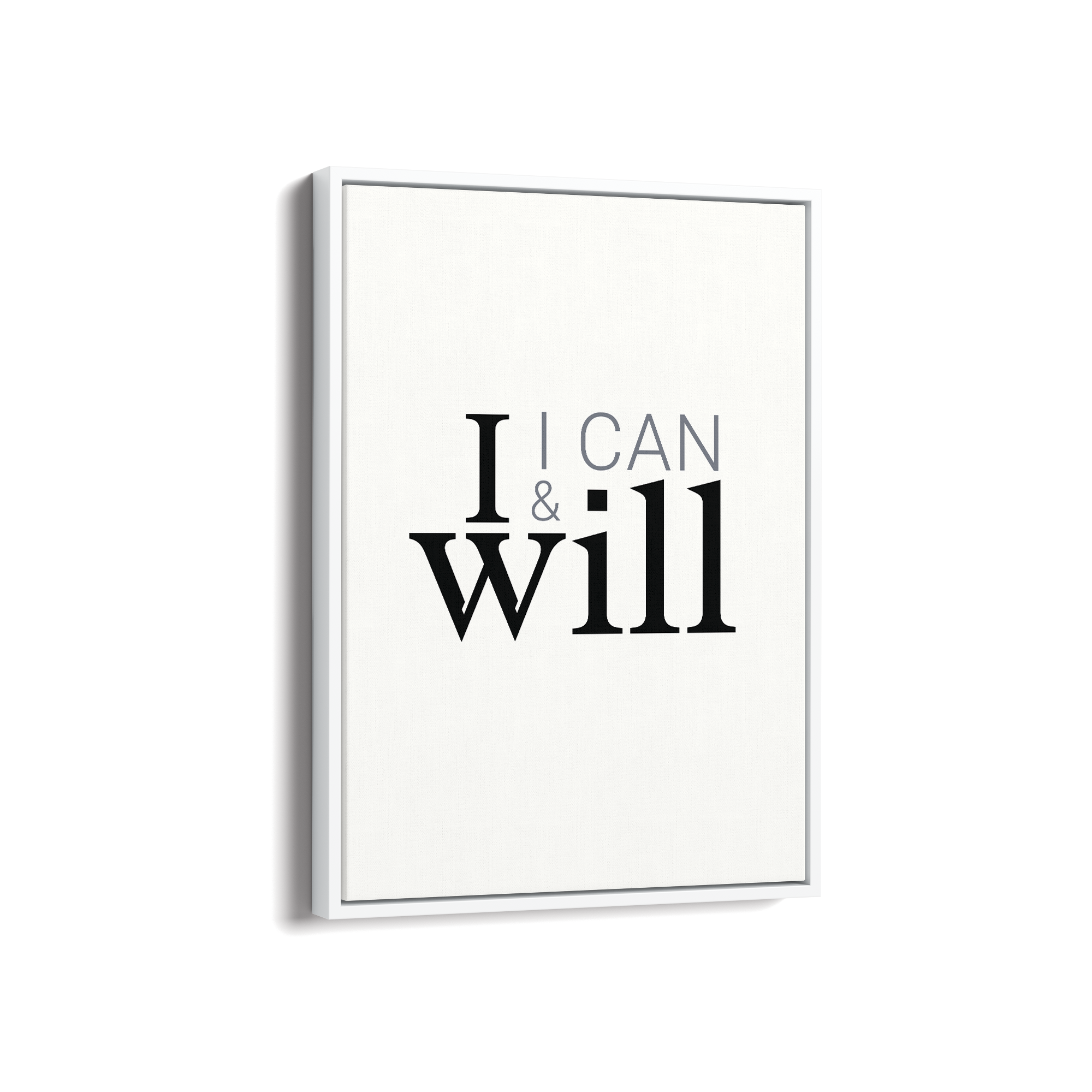 I can & I will Wall Art