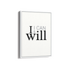 I can & I will Wall Art