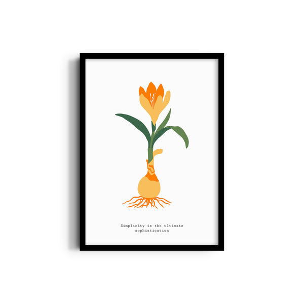 Floral Impressionism Botanical Modern Wall Art