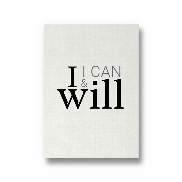 I can & I will Wall Art