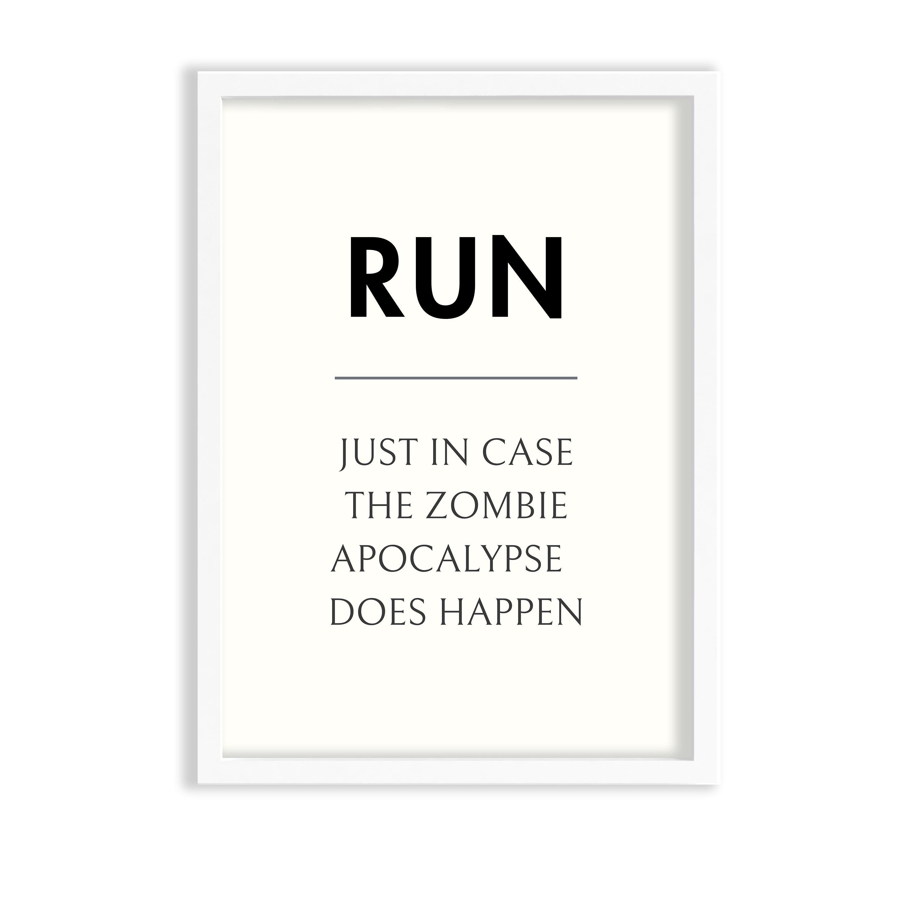 Run Definition Poster