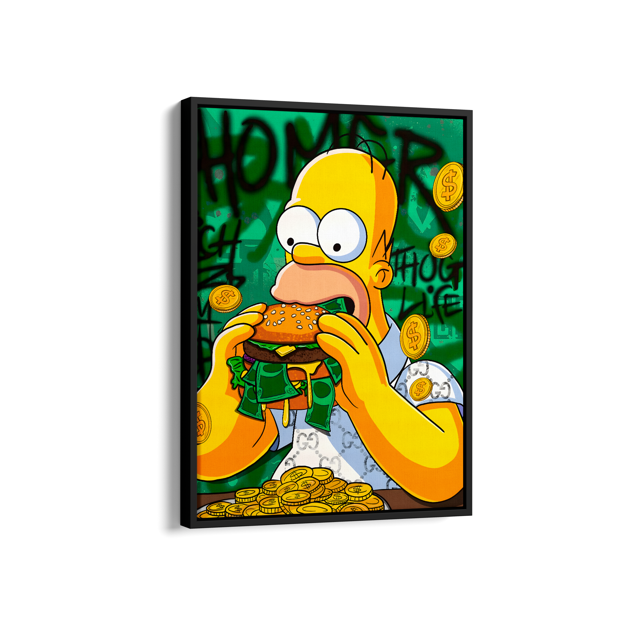 Homer's Happy Meal Pop Wall Art