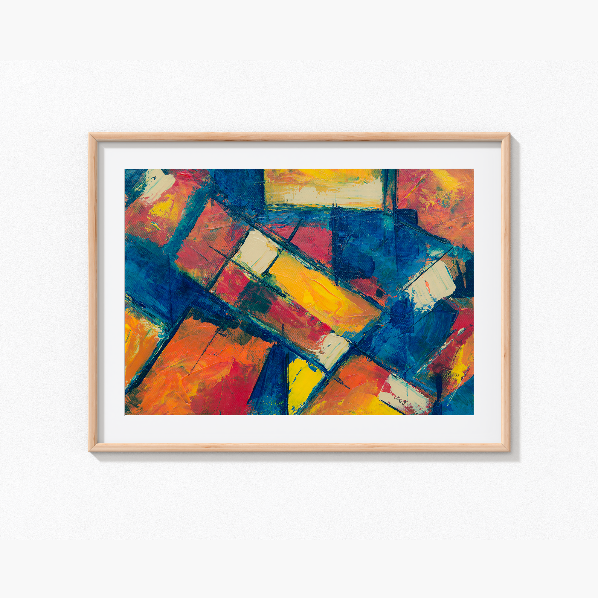Transcendent Reverie Abstract Modern Wall Art