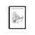 Golden Gate bridge Modern Line Wall Art
