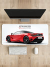 Stronger than yesterday - McLaren 750S Desk Mat | Desk Pad | Mouse Pad