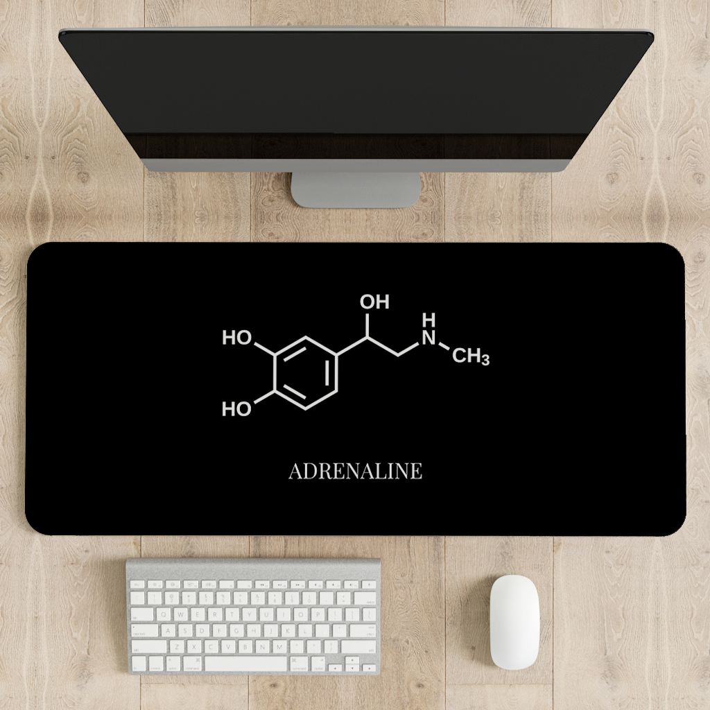 Adrenaline Desk Mat | Desk Pad | Mouse Pad