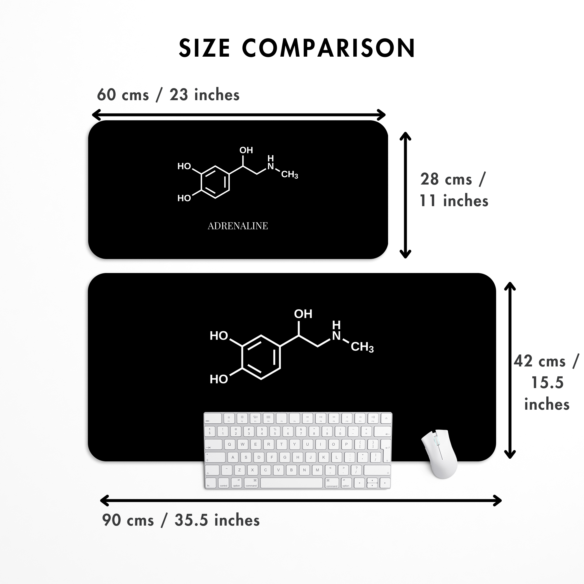 Adrenaline Desk Mat | Desk Pad | Mouse Pad