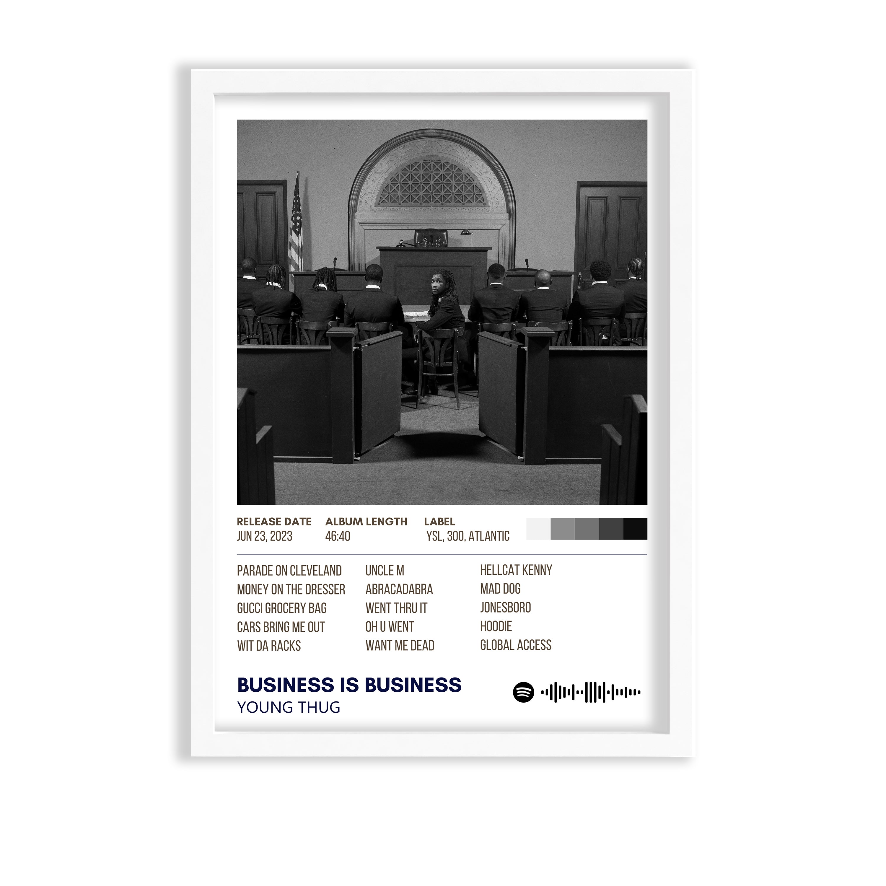 Business Is Business by Young Thug Album Poster