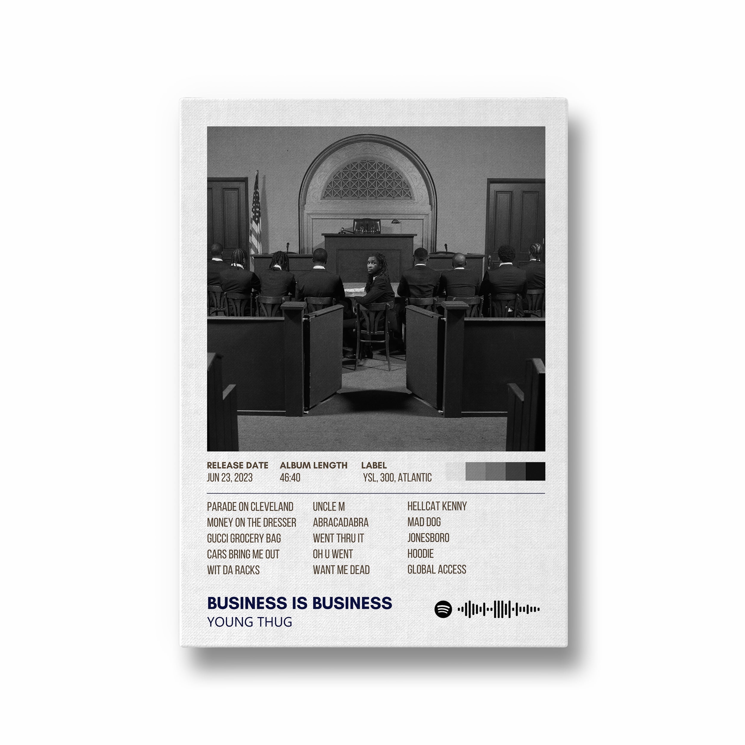 Business Is Business by Young Thug Album Poster