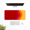 Beautiful Red Flow Pattern Desk Mat | Desk Pad | Mouse Pad