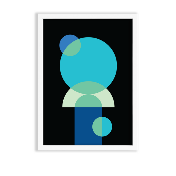Arrival of Desire Abstract Geometric Modern Wall Art