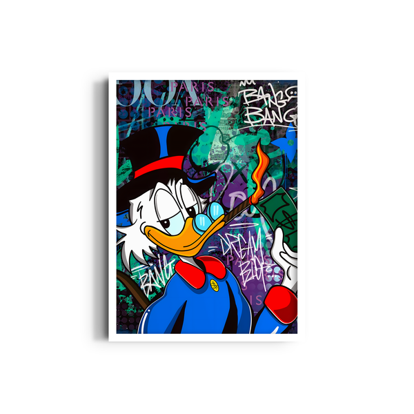 The Boss of Duckburg Pop Wall Art