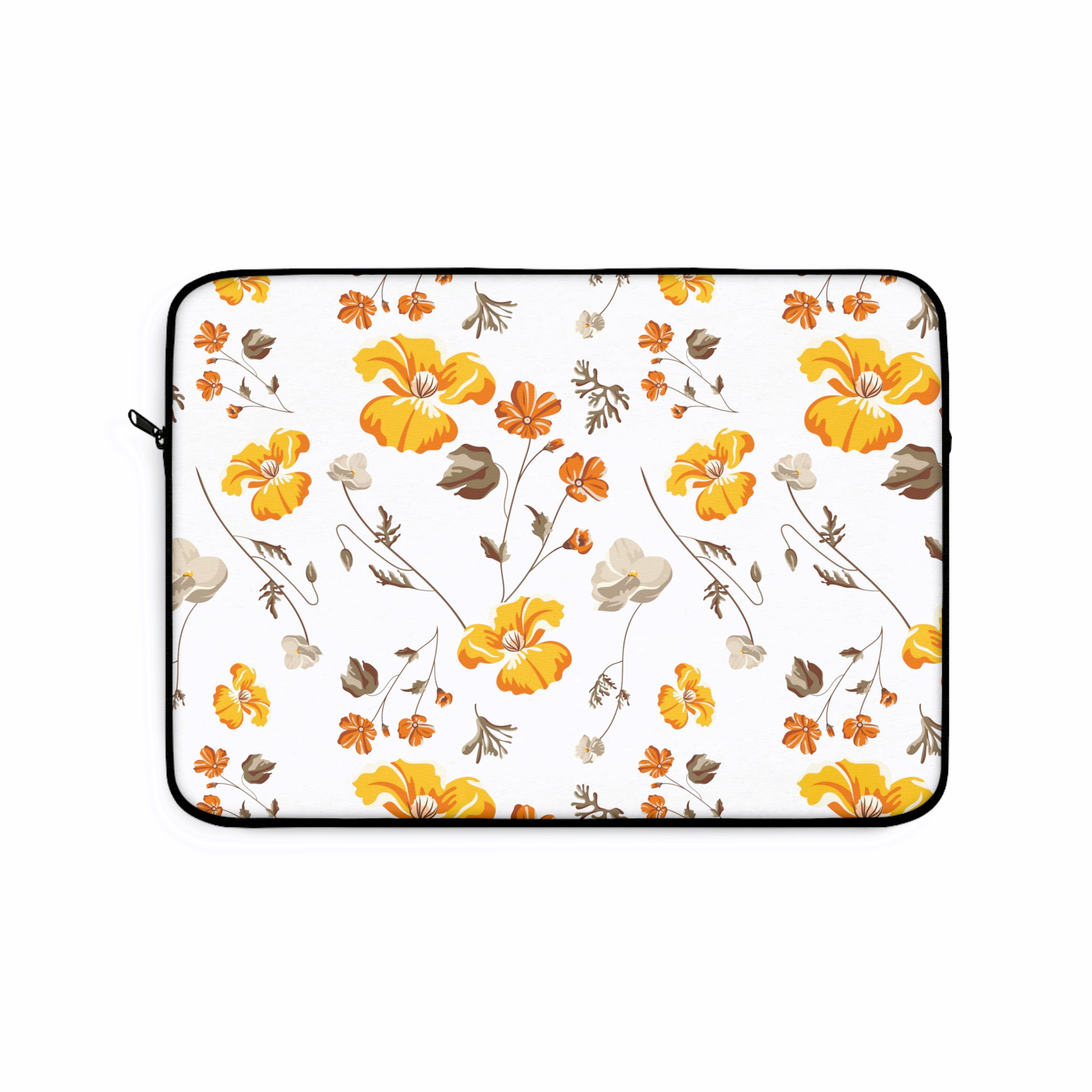 Light multi color spring floral Laptop Sleeve (Macbook, HP, Lenovo, Asus, Others)