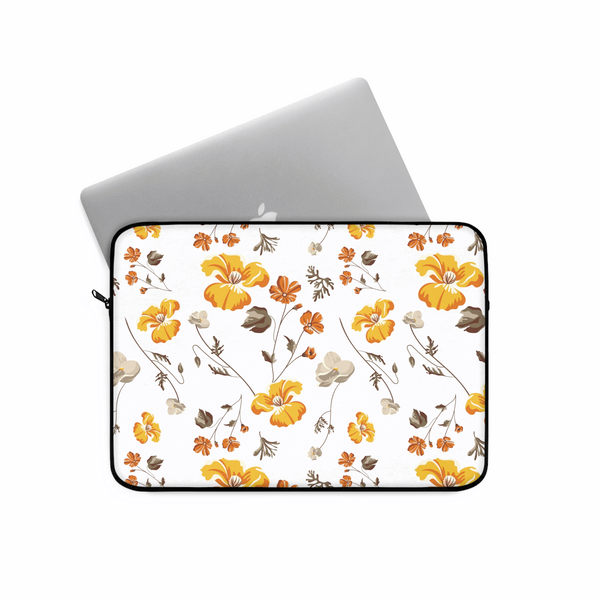 Light multi color spring floral Laptop Sleeve (Macbook, HP, Lenovo, Asus, Others)