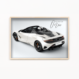 You only live once - McLaren 750S Spider Wall Poster