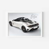 You only live once - McLaren 750S Spider Wall Poster
