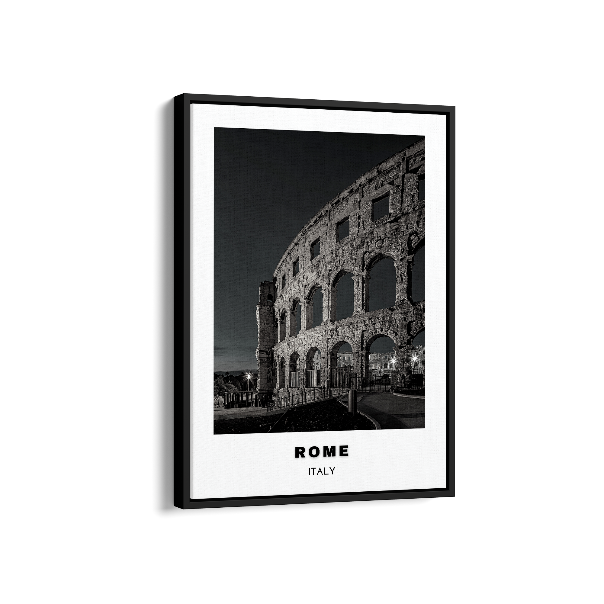 Rome City Art (B&W)