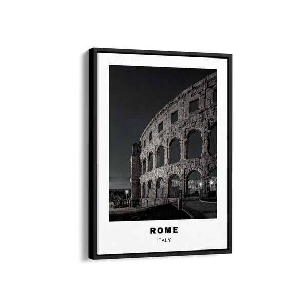 Rome City Art (B&W)