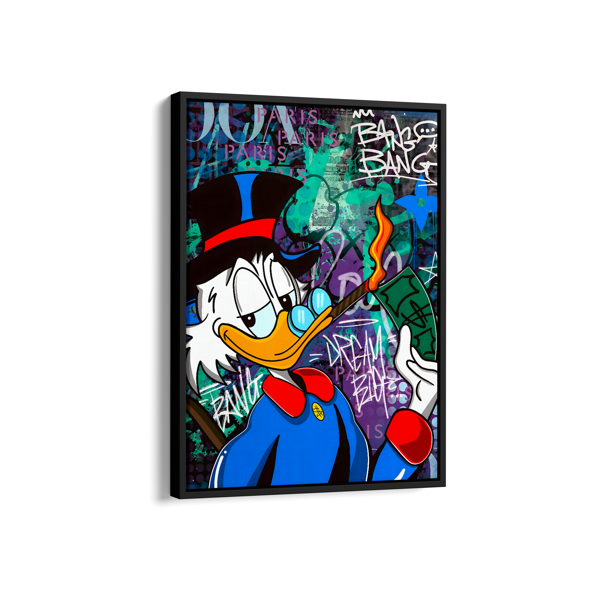 The Boss of Duckburg Pop Wall Art