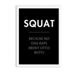 Squat Definition Poster