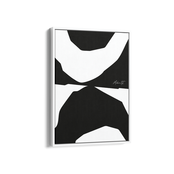 Ebony and Ivory Simplicity Wall Art