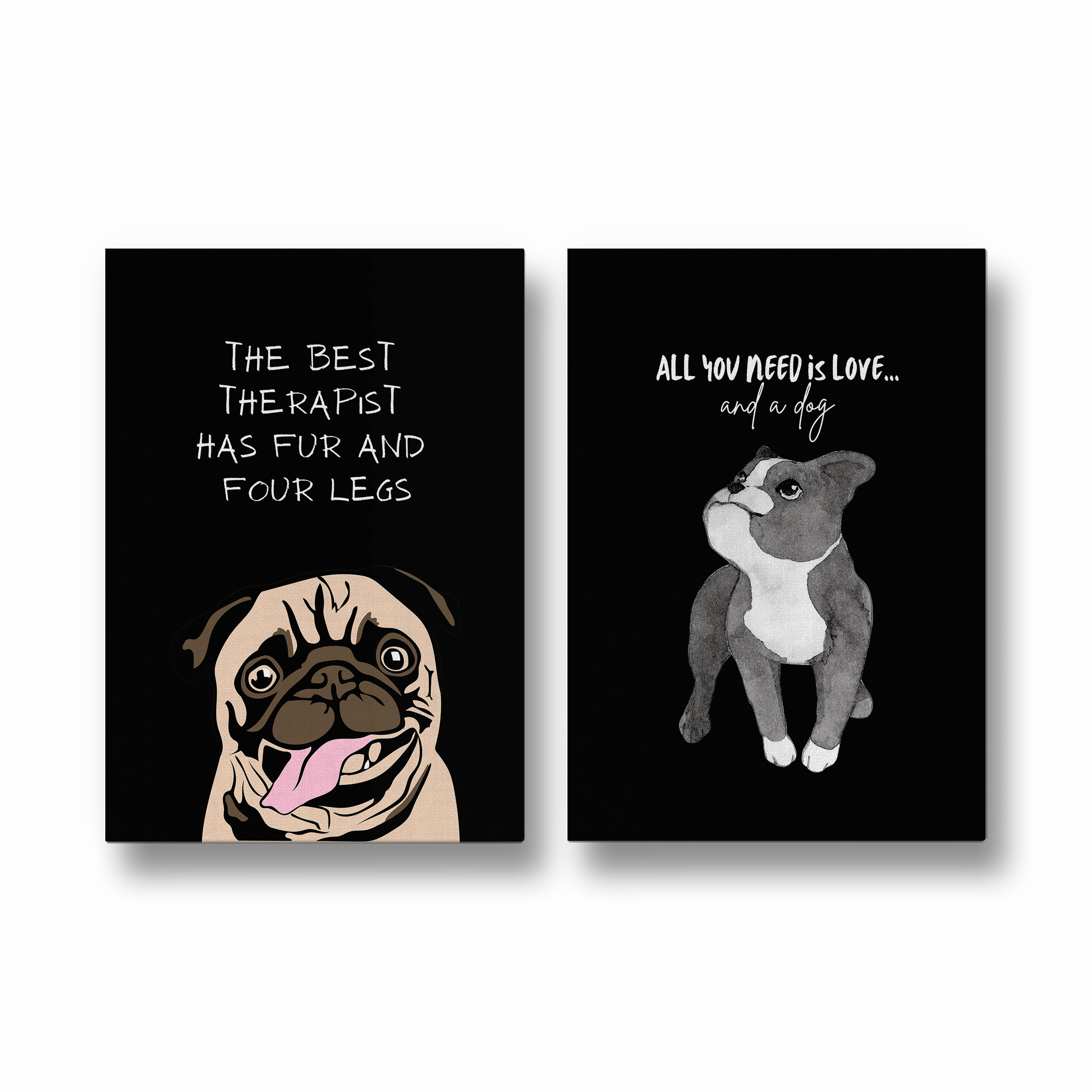 Set of 2 Dog Lover Posters