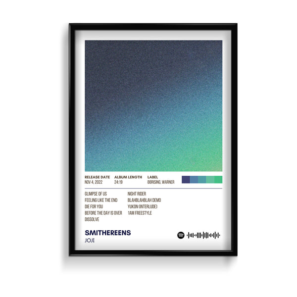 Smithereens by Joji Album Poster