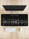 New York night skyline Desk Mat | Desk Pad | Mouse Pad