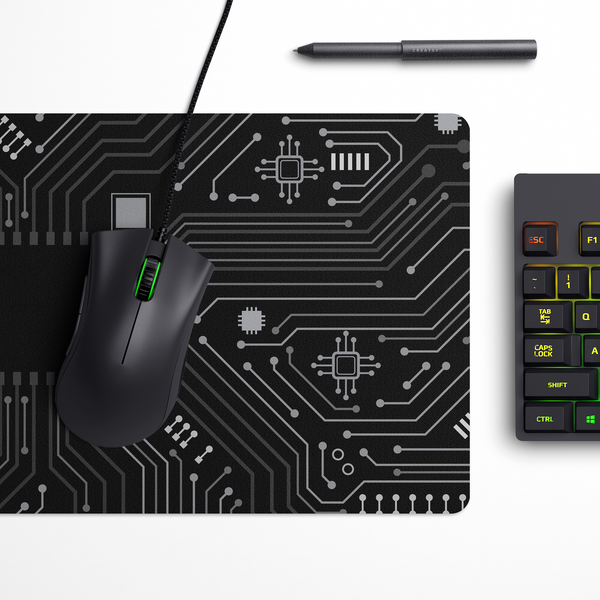 Beautiful Circuit Pattern Desk Mat | Desk Pad | Mouse Pad