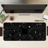 Beautiful Circuit Pattern Desk Mat | Desk Pad | Mouse Pad