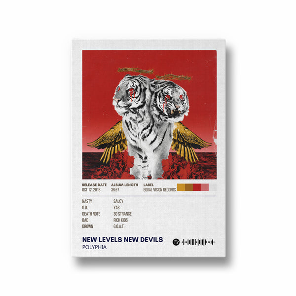 New Levels New Devils by Polyphia Album Poster