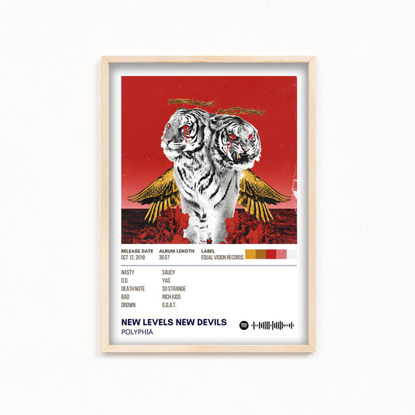 New Levels New Devils by Polyphia Album Poster