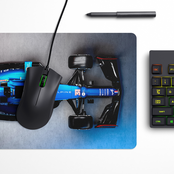 Alpine F1 Car Desk Mat | Desk Pad | Mouse Pad
