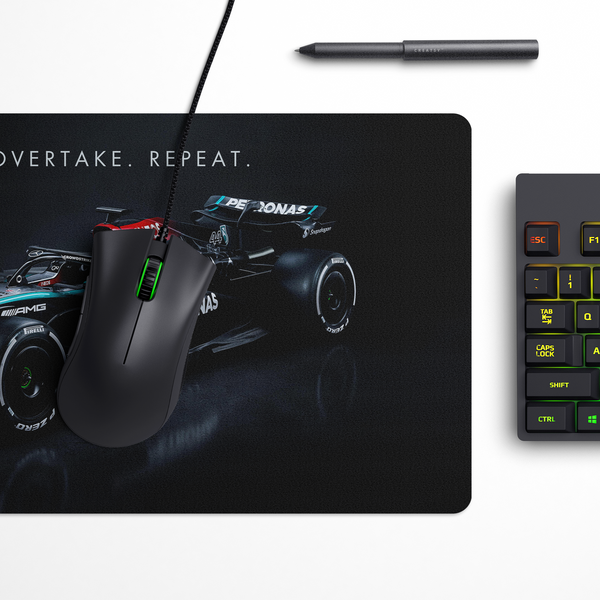Mercedes-AMG Petronas F1 Car Desk Mat | Desk Pad | Mouse Pad