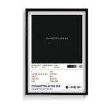Cigarettes After Sex by Cigarettes After Sex Album Poster