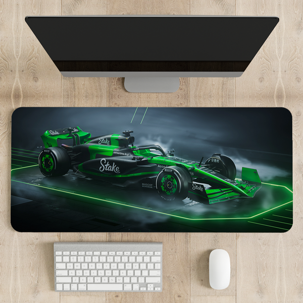 Kick Sauber F1 Car Desk Mat | Desk Pad | Mouse Pad