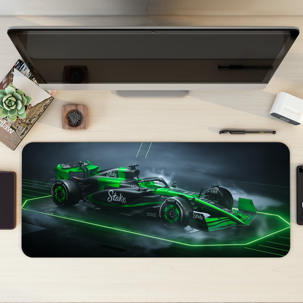 Kick Sauber F1 Car Desk Mat | Desk Pad | Mouse Pad