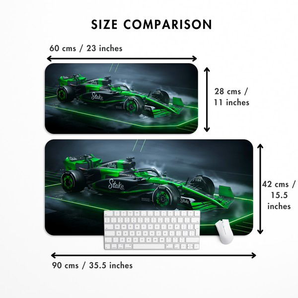 Kick Sauber F1 Car Desk Mat | Desk Pad | Mouse Pad