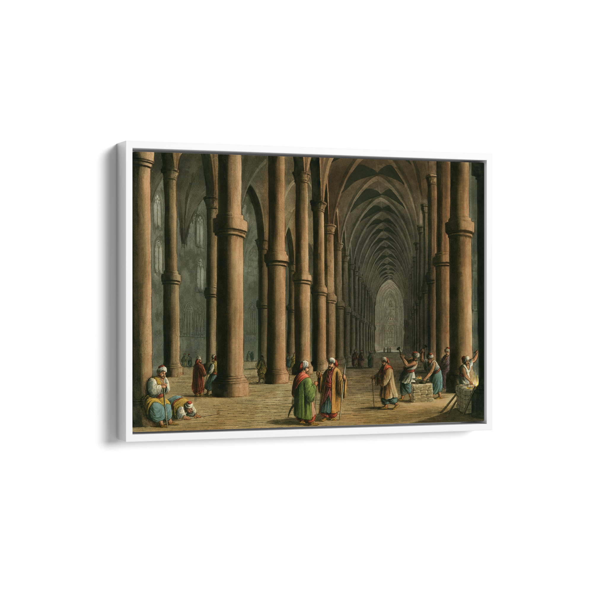 Cathedral at Tortosa (1810) illustrated by Luigi Mayer