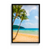 Coconut trees on the beach Wall Art