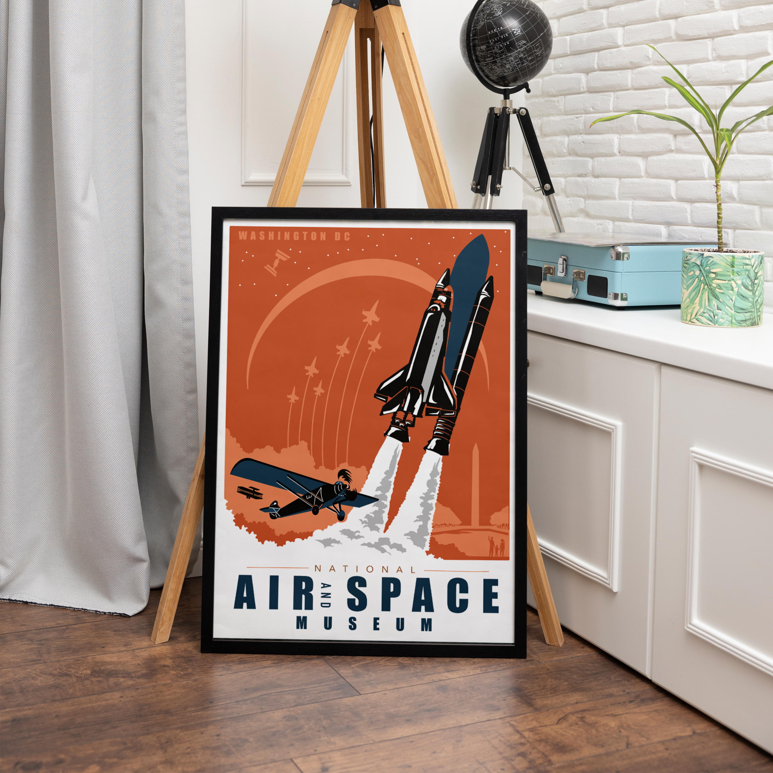National Air & Space Museum Premium Wall Art