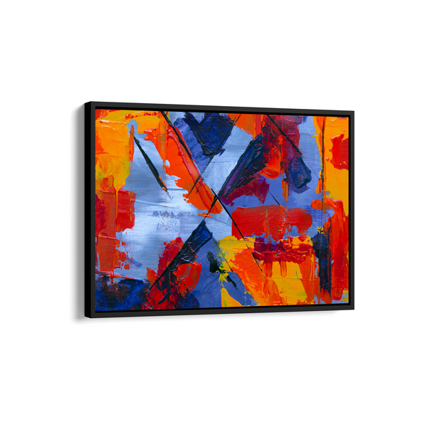 Aurora's Symphony Abstract Modern Wall Art