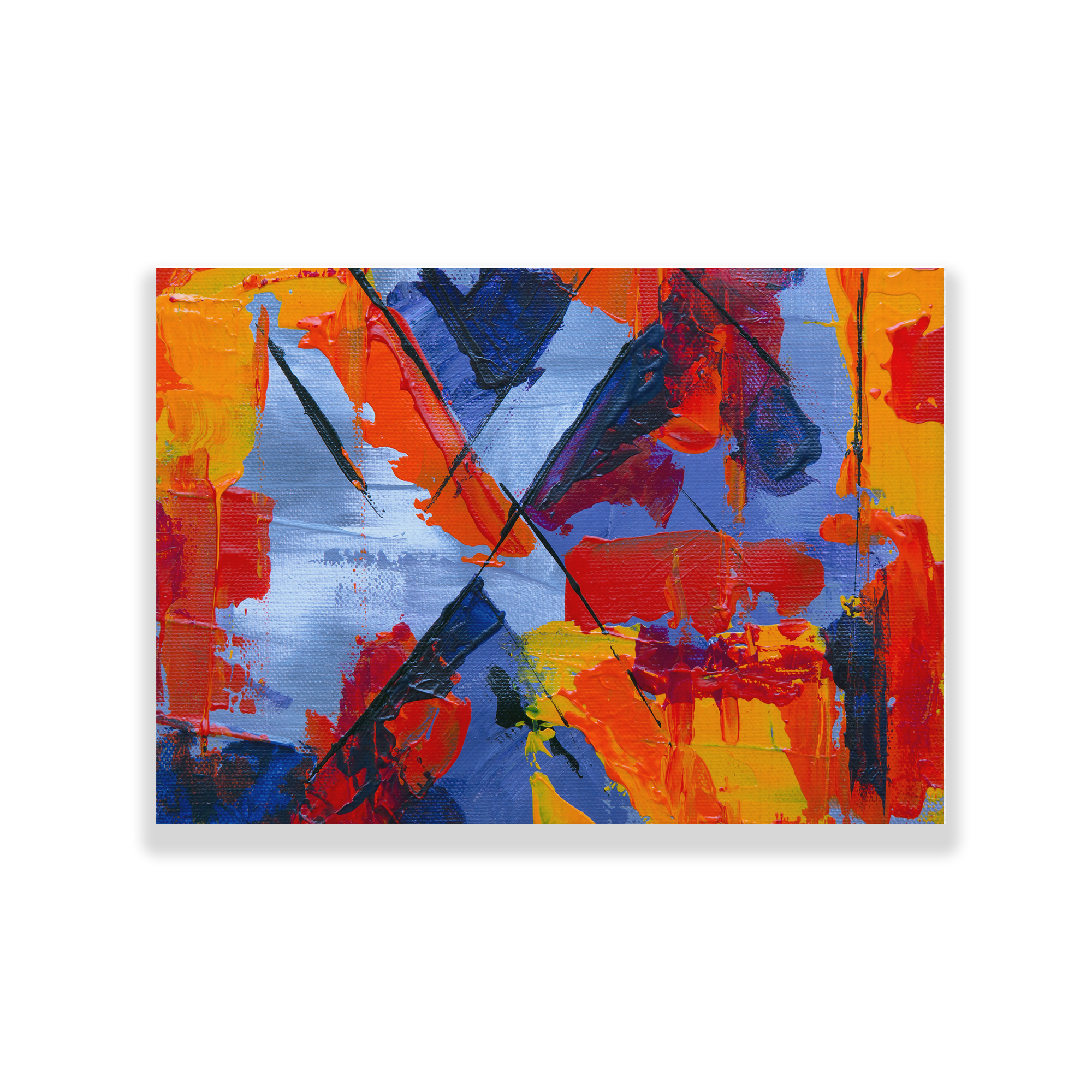 Aurora's Symphony Abstract Modern Wall Art
