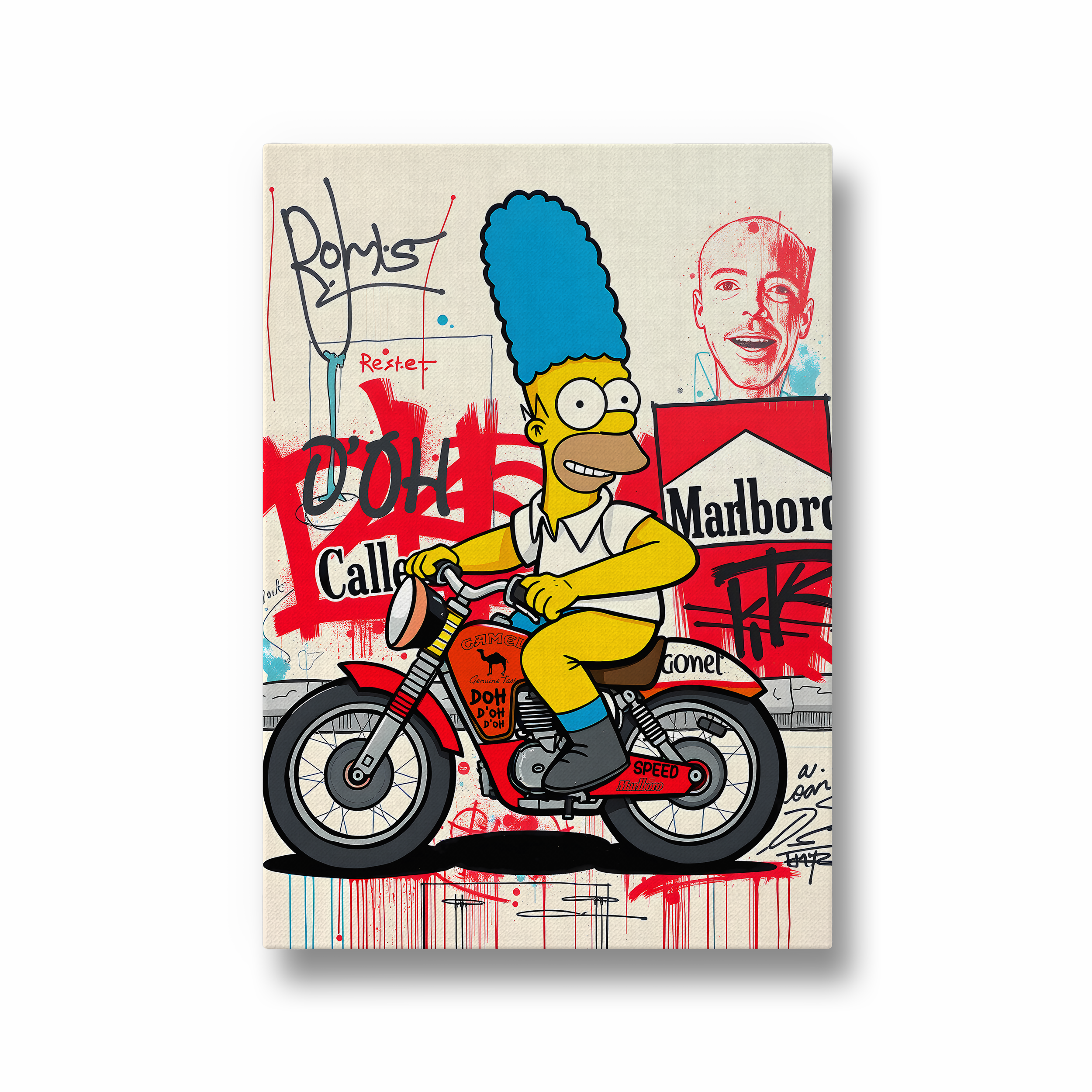 Born to Ride Pop Wall Art