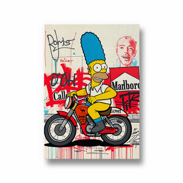Born to Ride Pop Wall Art