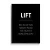 Lift Definition Poster