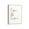 Caffeine & Confidence Wall Art