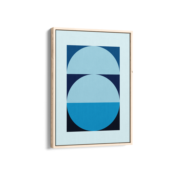 Reflection of luck Abstract Geometric Modern Wall Art